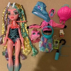 Lagoona Blue Monster High Doll (Accessories included)